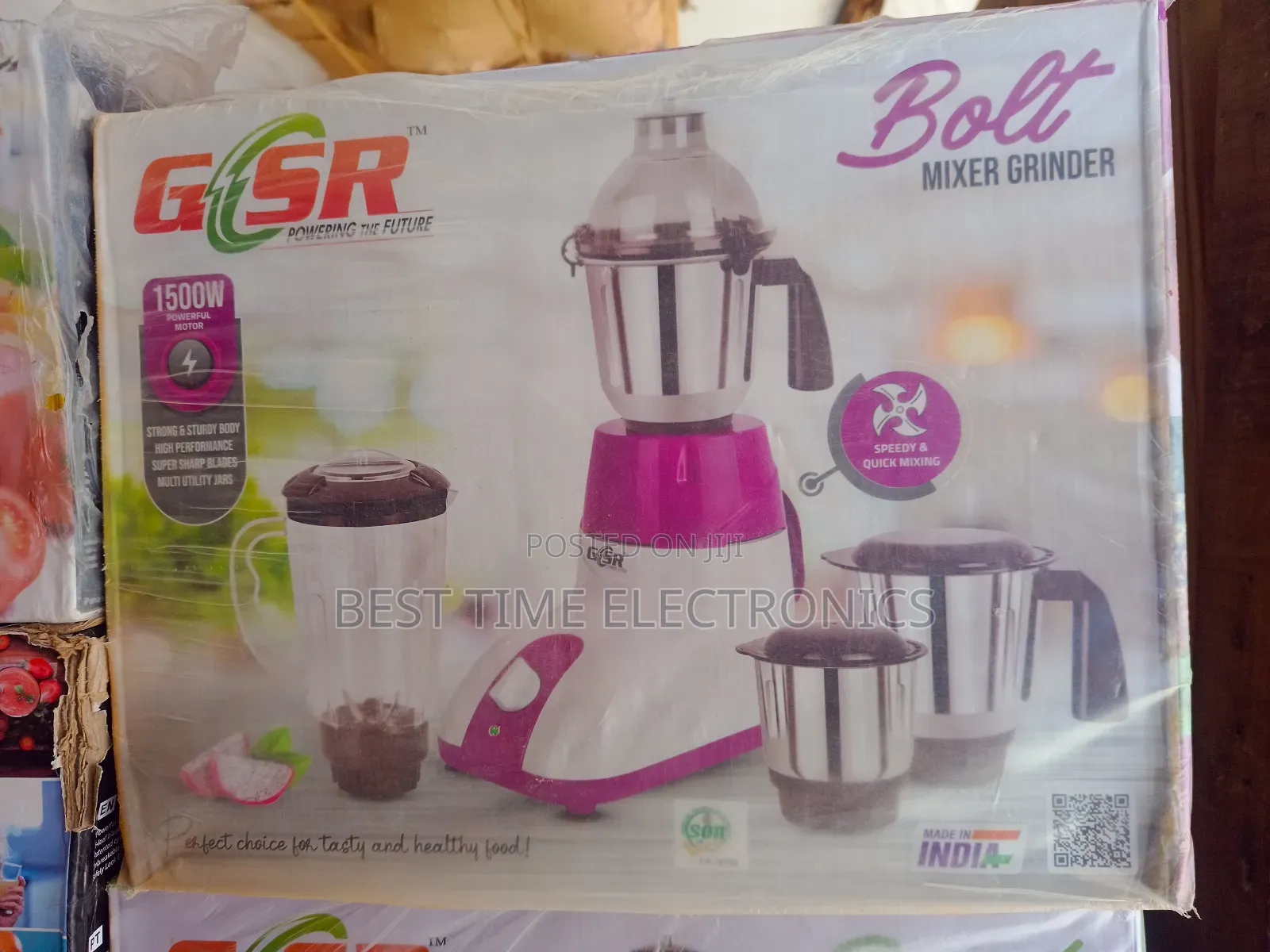 GSR (India) Bolt Mixer Grinder