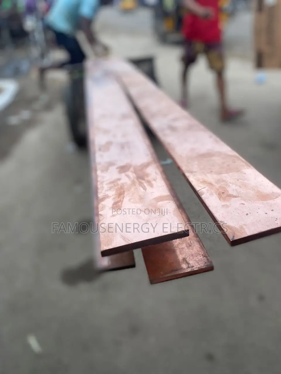 Copper Bar, Size 50mmx5mm Thickness Pure Copper