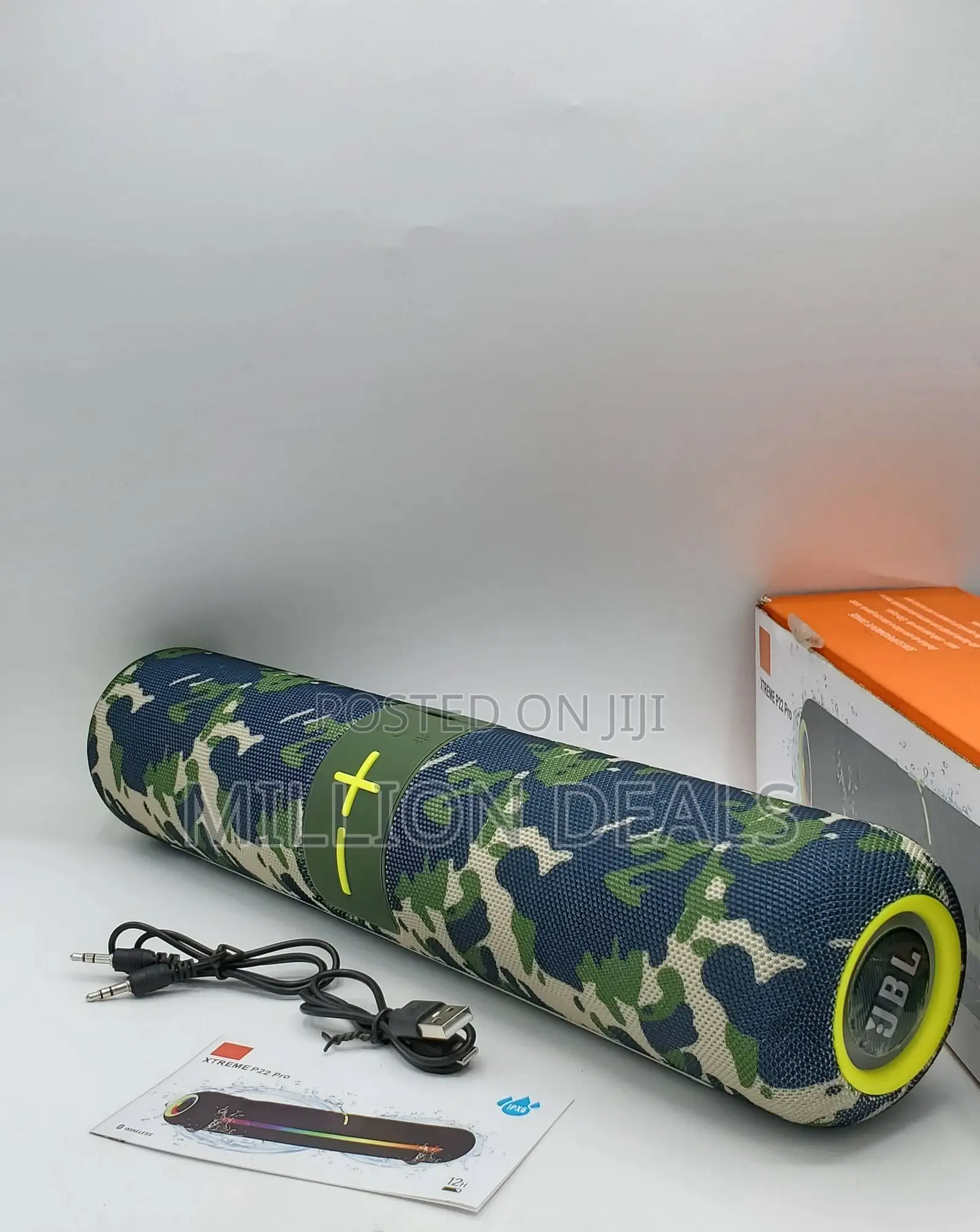 Clone JBL Xtreme P22 Pro Wireless Bluetooth Speaker Camou
