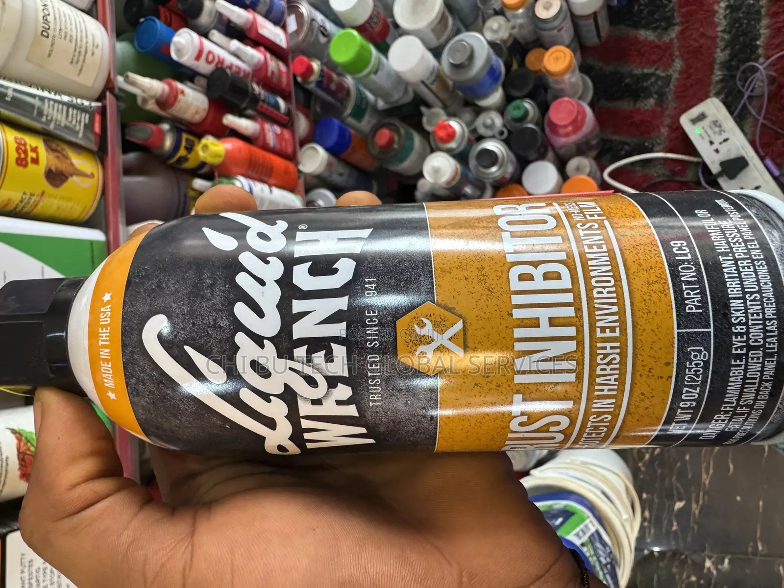 Liquid Wrench Lc9 Rust Inhibitor Spray, 9 Oz (255g).