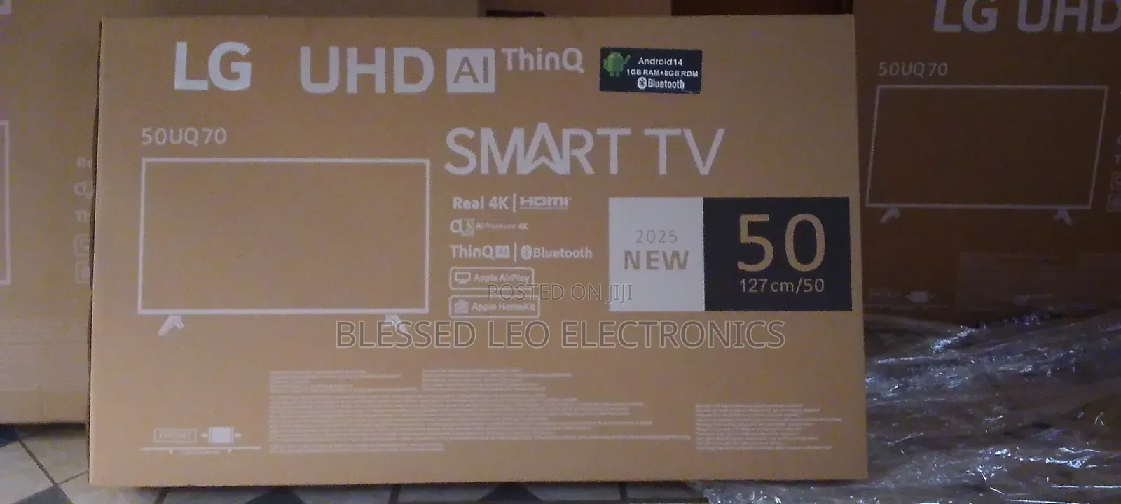 50 Inches With Free Entertainment