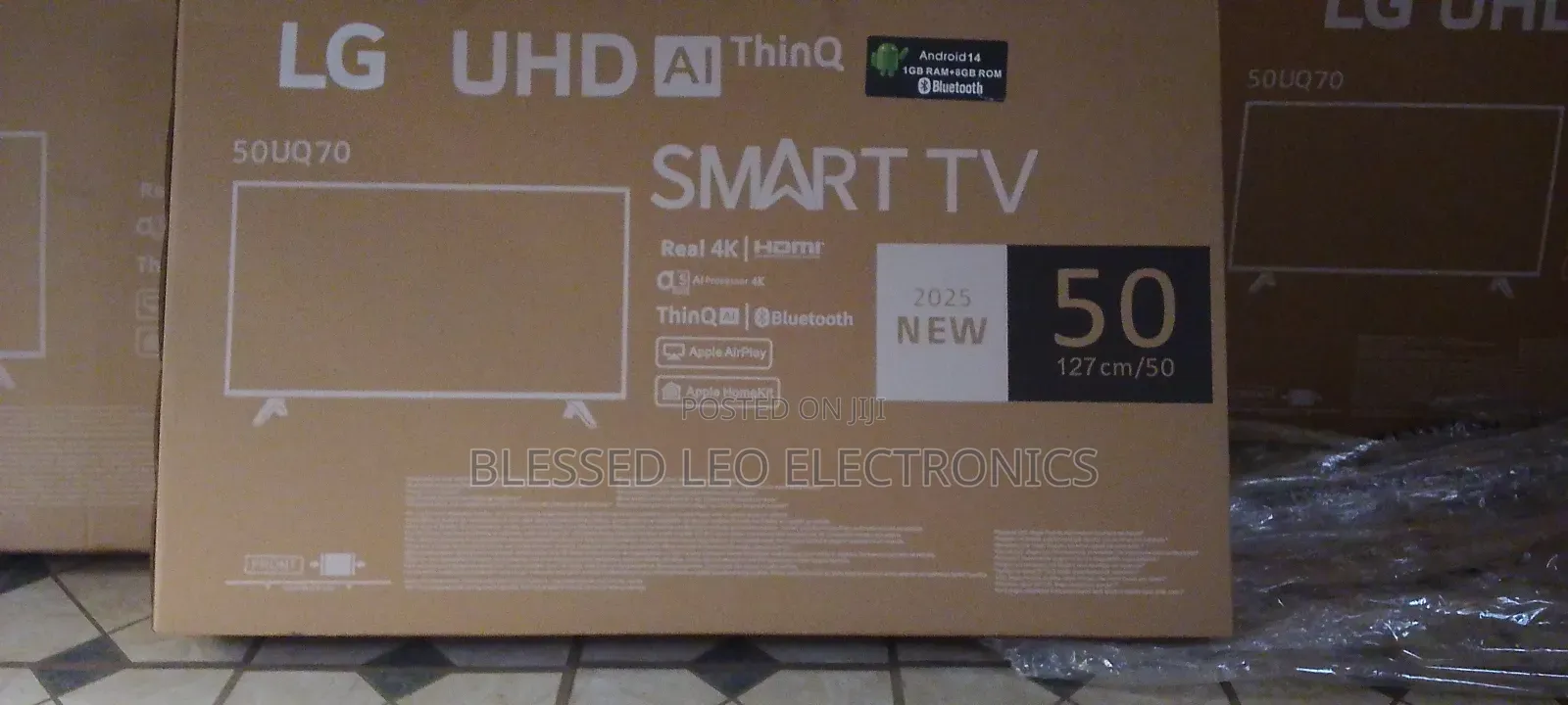 50 Inches With Free Entertainment