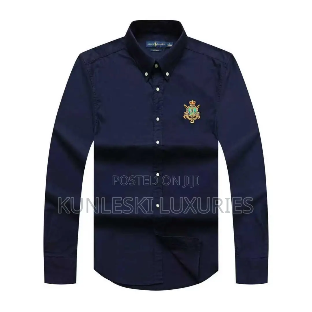 Original Polo Ralph Lauren Big Badges Crest Long Sleeve Shirt