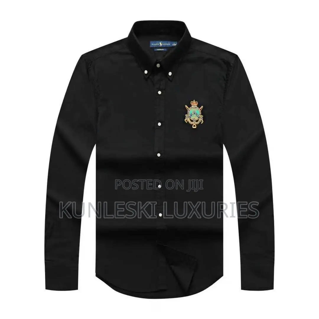 Original Polo Ralph Lauren Big Badges Crest Long Sleeve Shirt