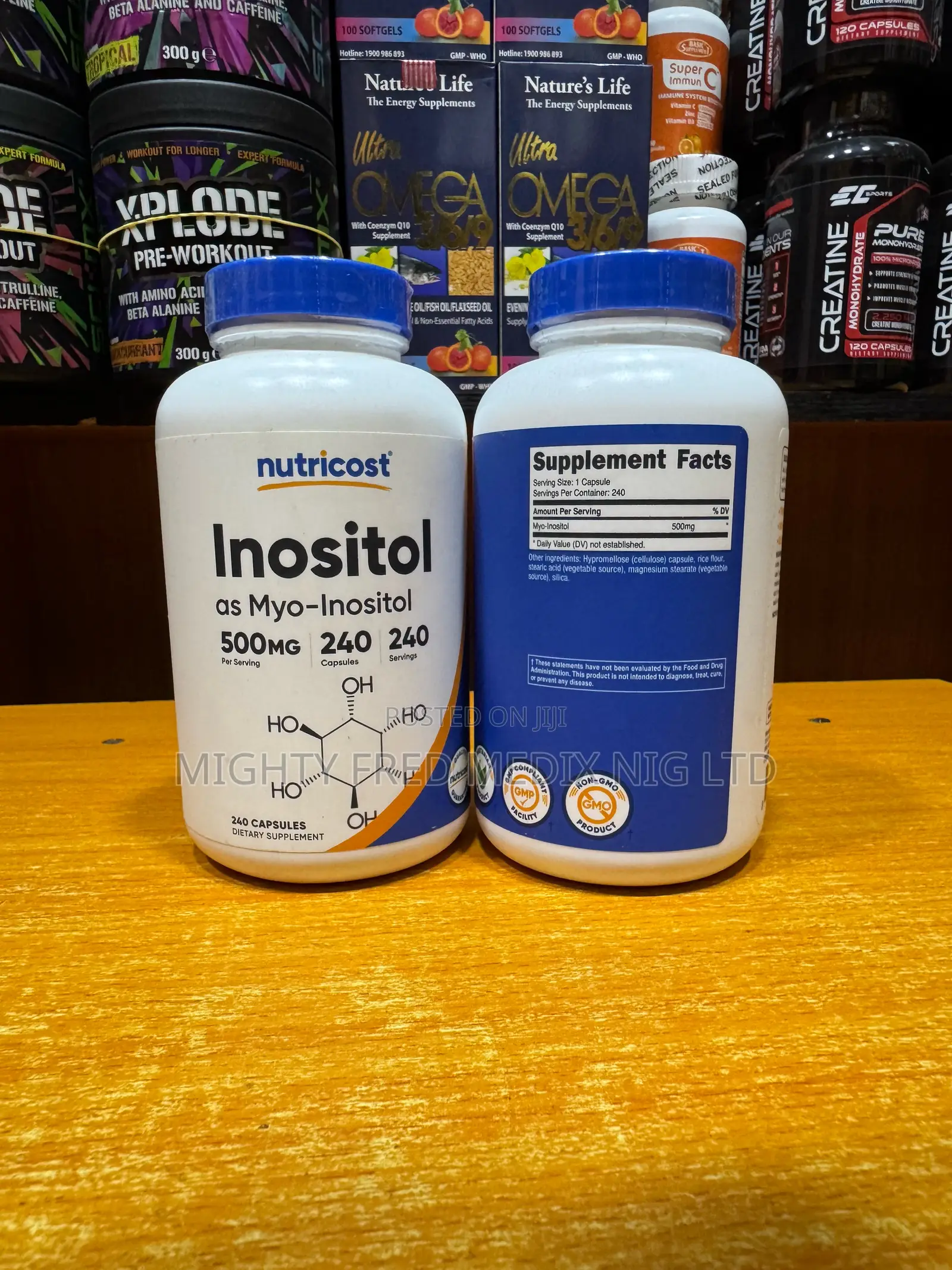 Nutricost Inositol 500mg 240servings