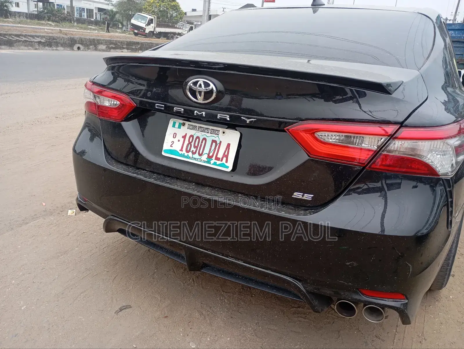 Toyota Camry SE FWD 2020 Black