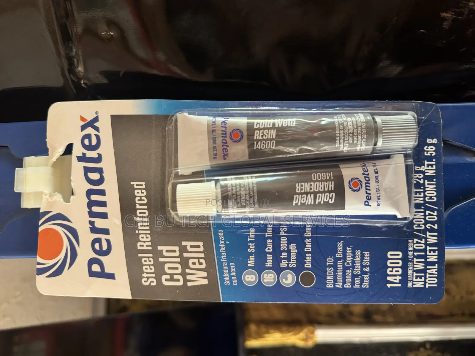 Permatex Steel Reinforced Cold Weld Bonding Compound