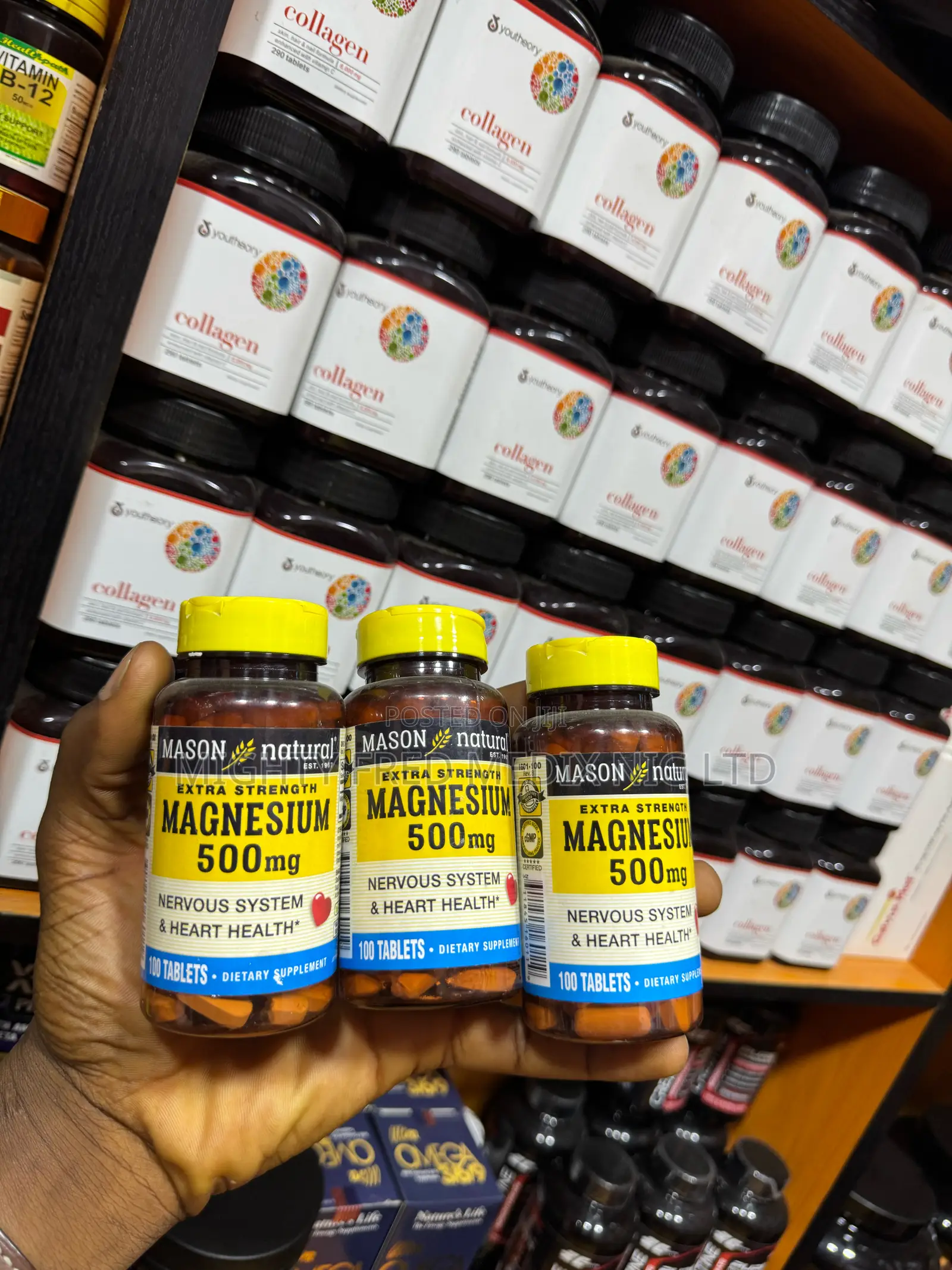Mason Magnesium Oxide 500mg