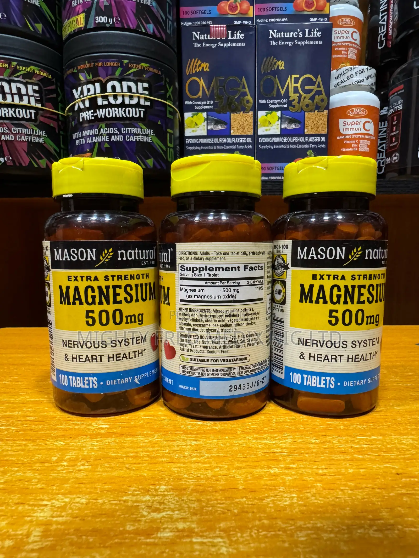 Mason Magnesium Oxide 500mg