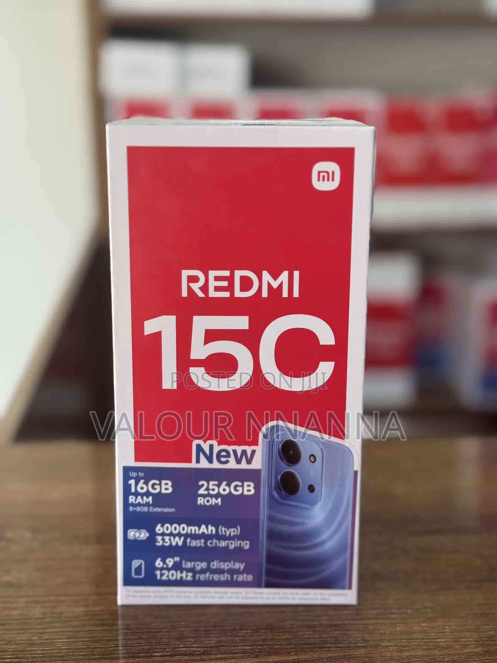 New Xiaomi Redmi 15C 4G 256 GB Blue