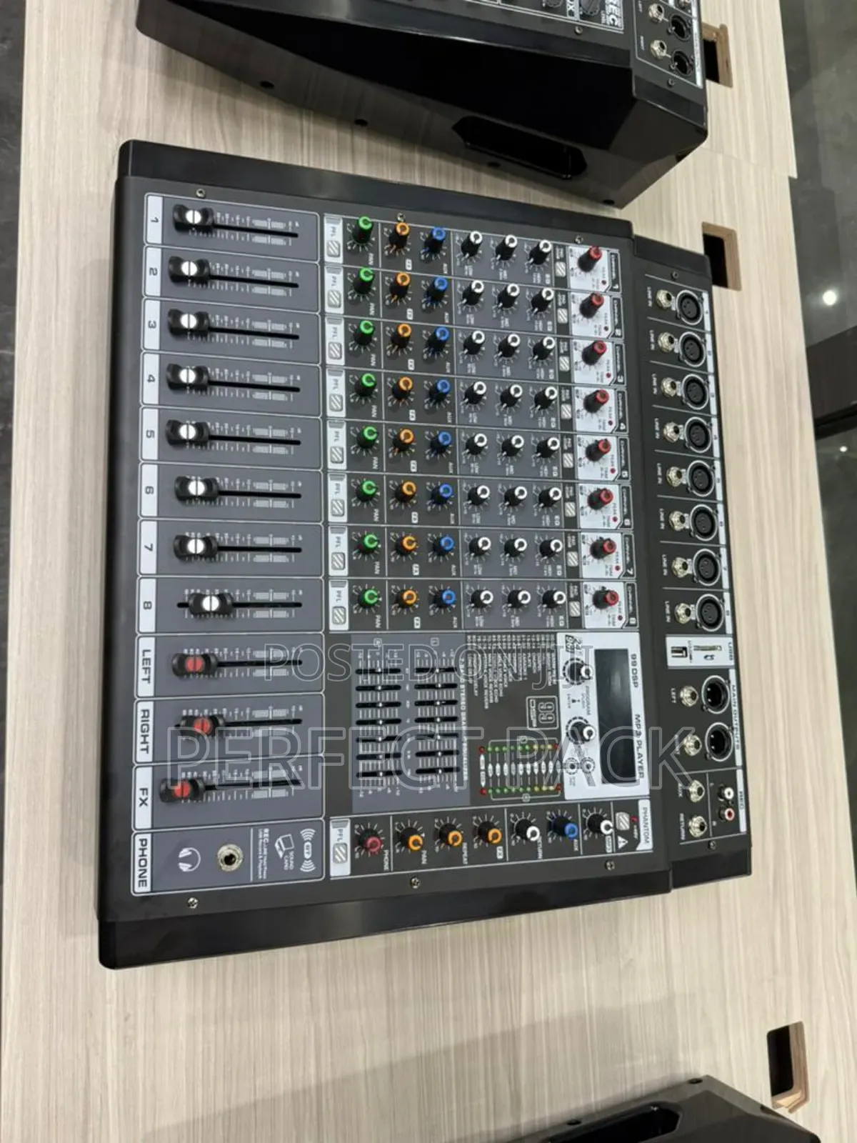 8 Channel Professional Audio Mixer