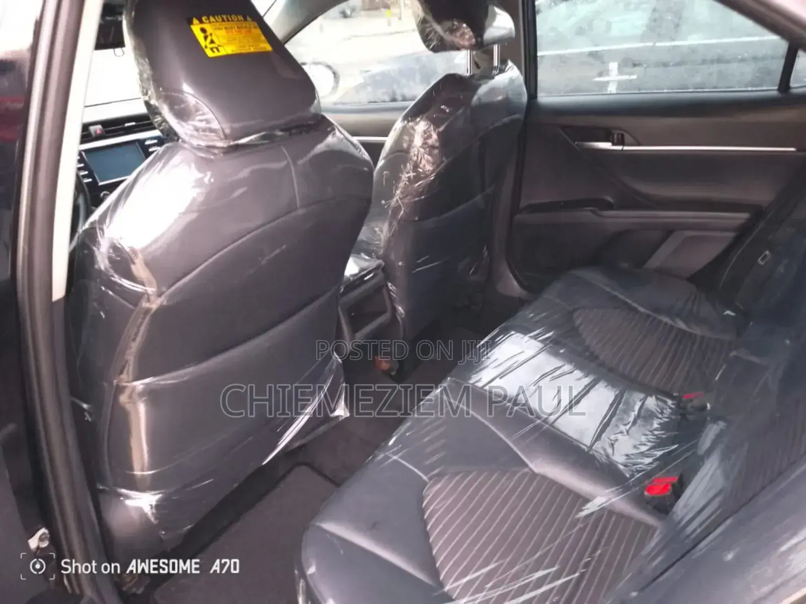 Toyota Camry XLE FWD (2.5L 4cyl 8AM) 2018 Black