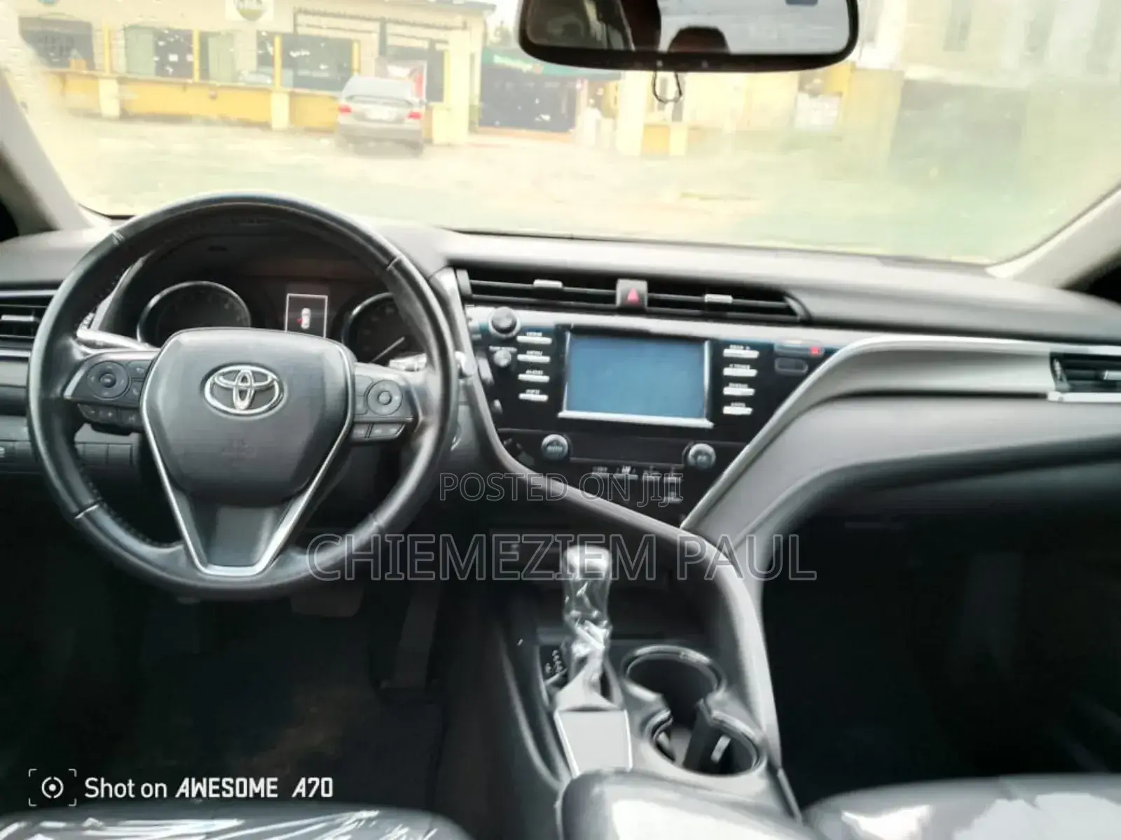 Toyota Camry XLE FWD (2.5L 4cyl 8AM) 2018 Black