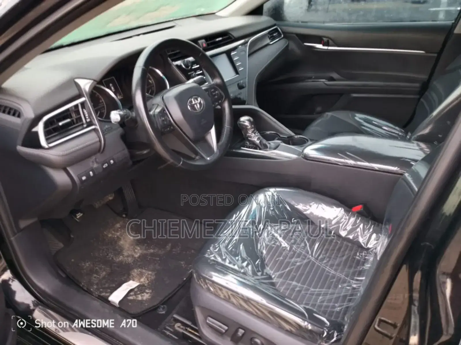 Toyota Camry XLE FWD (2.5L 4cyl 8AM) 2018 Black