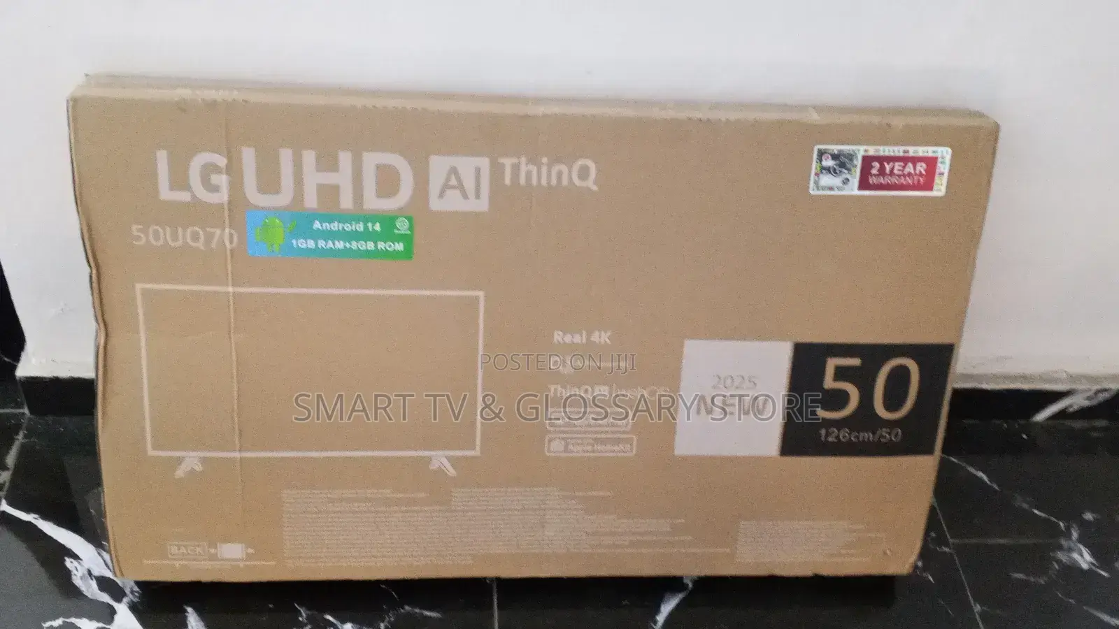50 Inches Smart Tv With Great Improved Gb Inbuilt Air Play