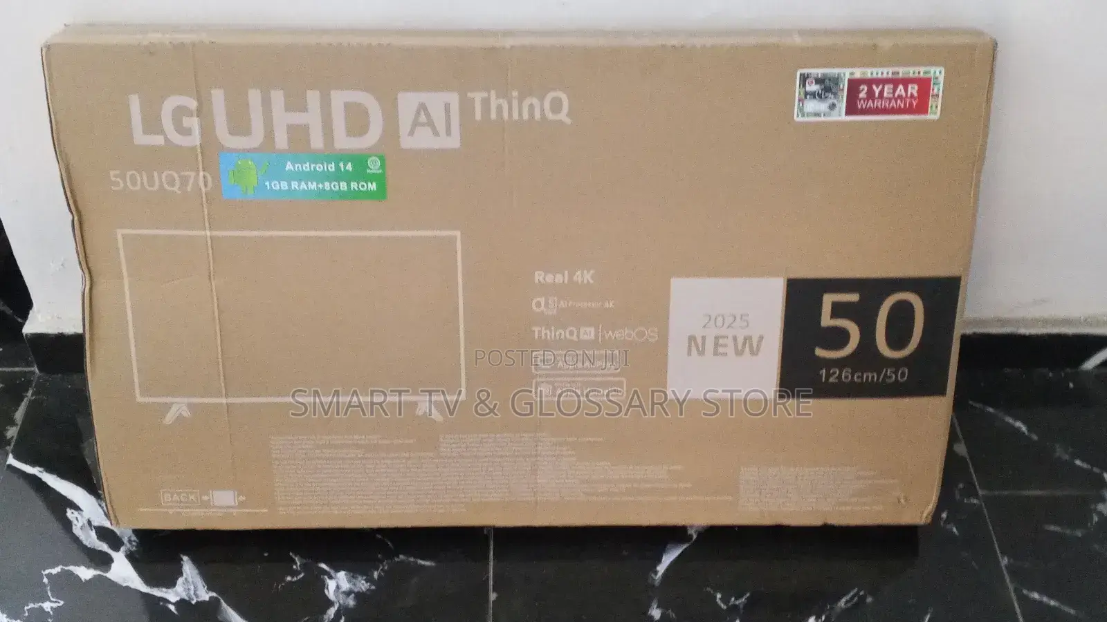50 Inches Smart Tv With Great Improved Gb Inbuilt Air Play