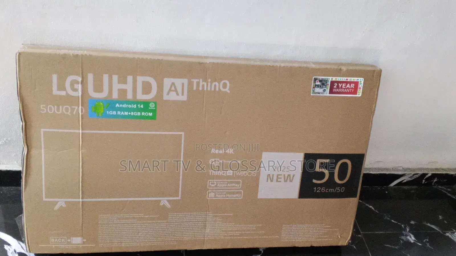50 Inches Smart Tv With Great Improved Gb Inbuilt Air Play