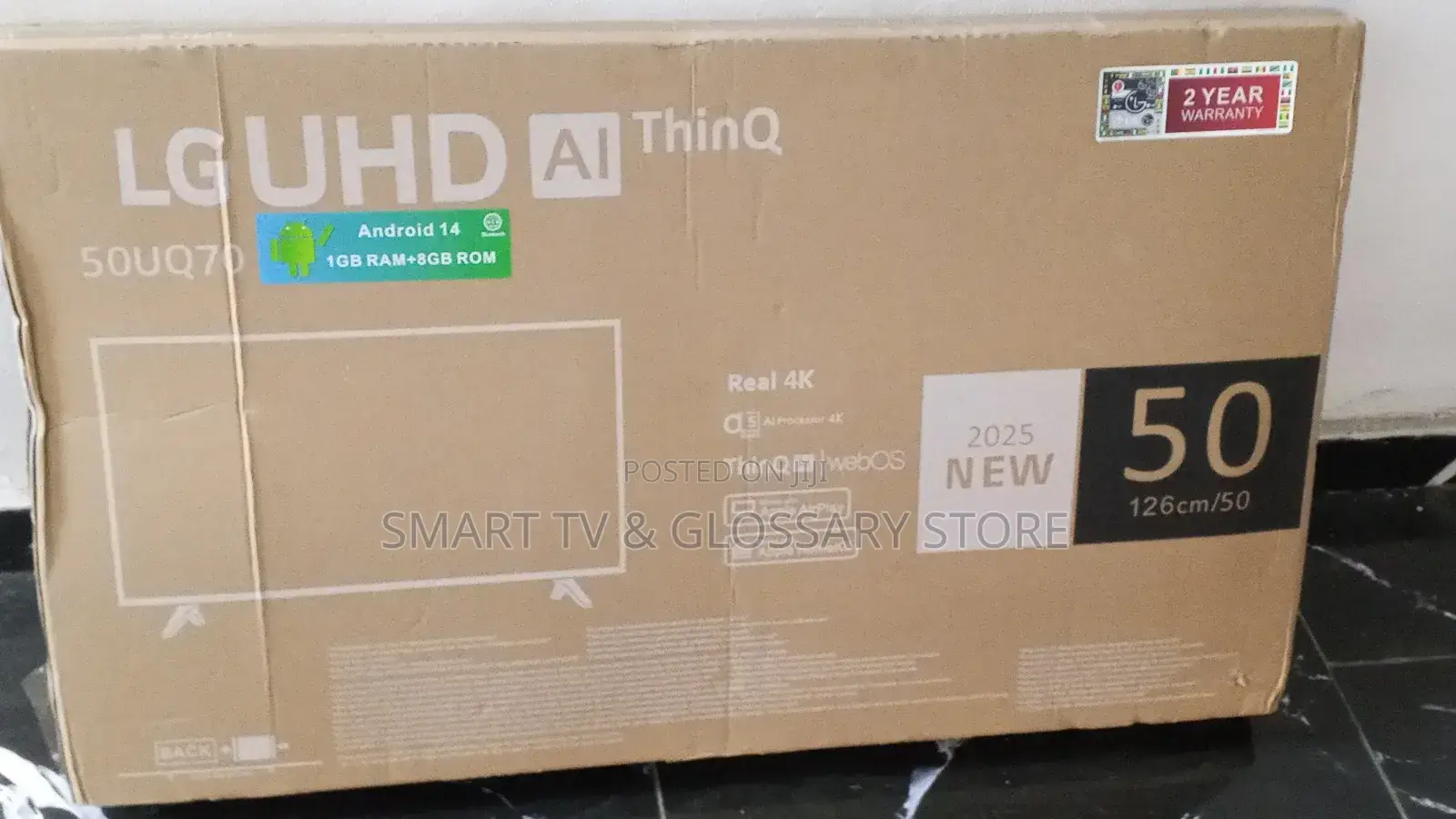 50 Inches Smart Tv With Great Improved Gb Inbuilt Air Play