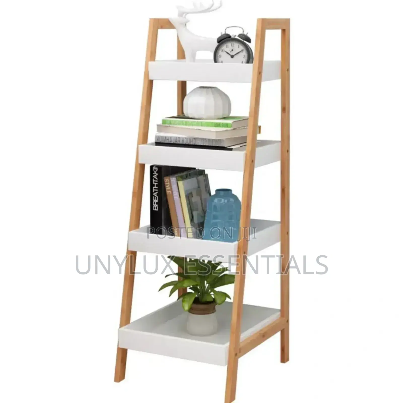 4 Layer Ladder Storage Rack