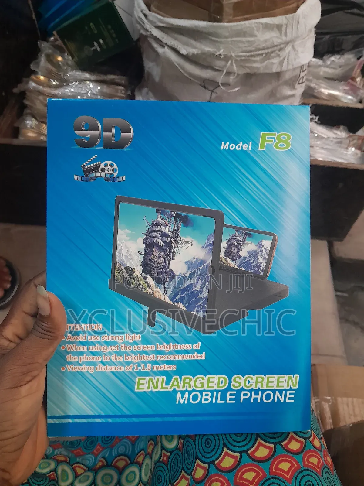 9d Phone Screen Magnifier