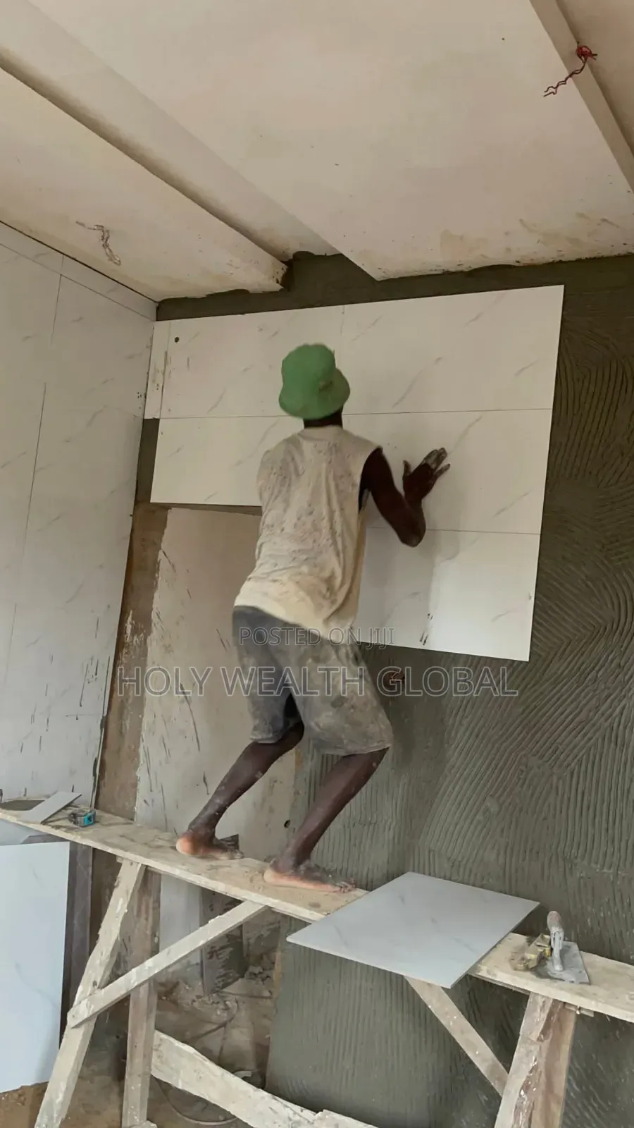 For a Professional Tiling Work With Professional Machinery Contact Us