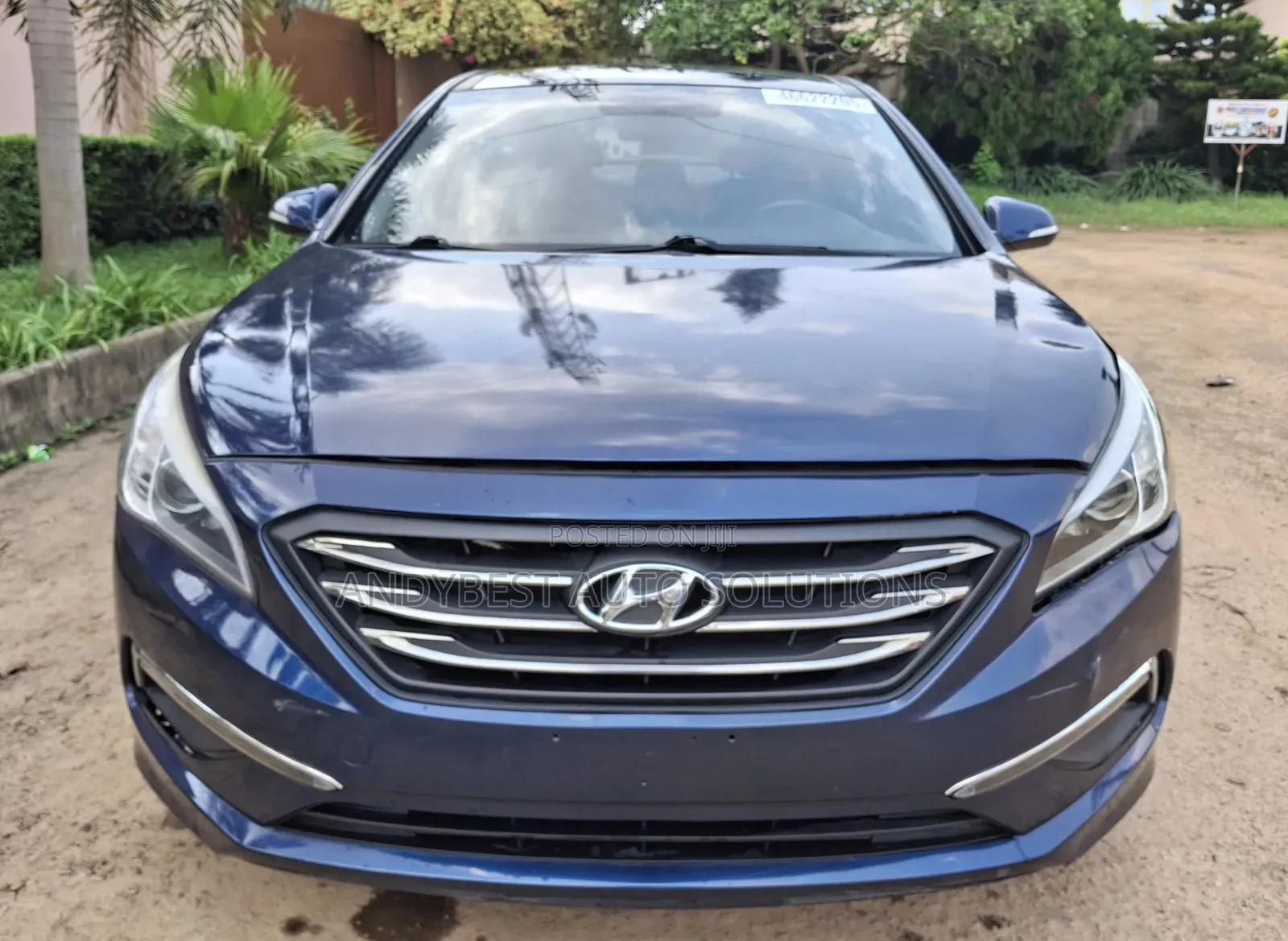 Hyundai Sonata SE 4dr Sedan (2.4L 4cyl 6A) 2014 Blue