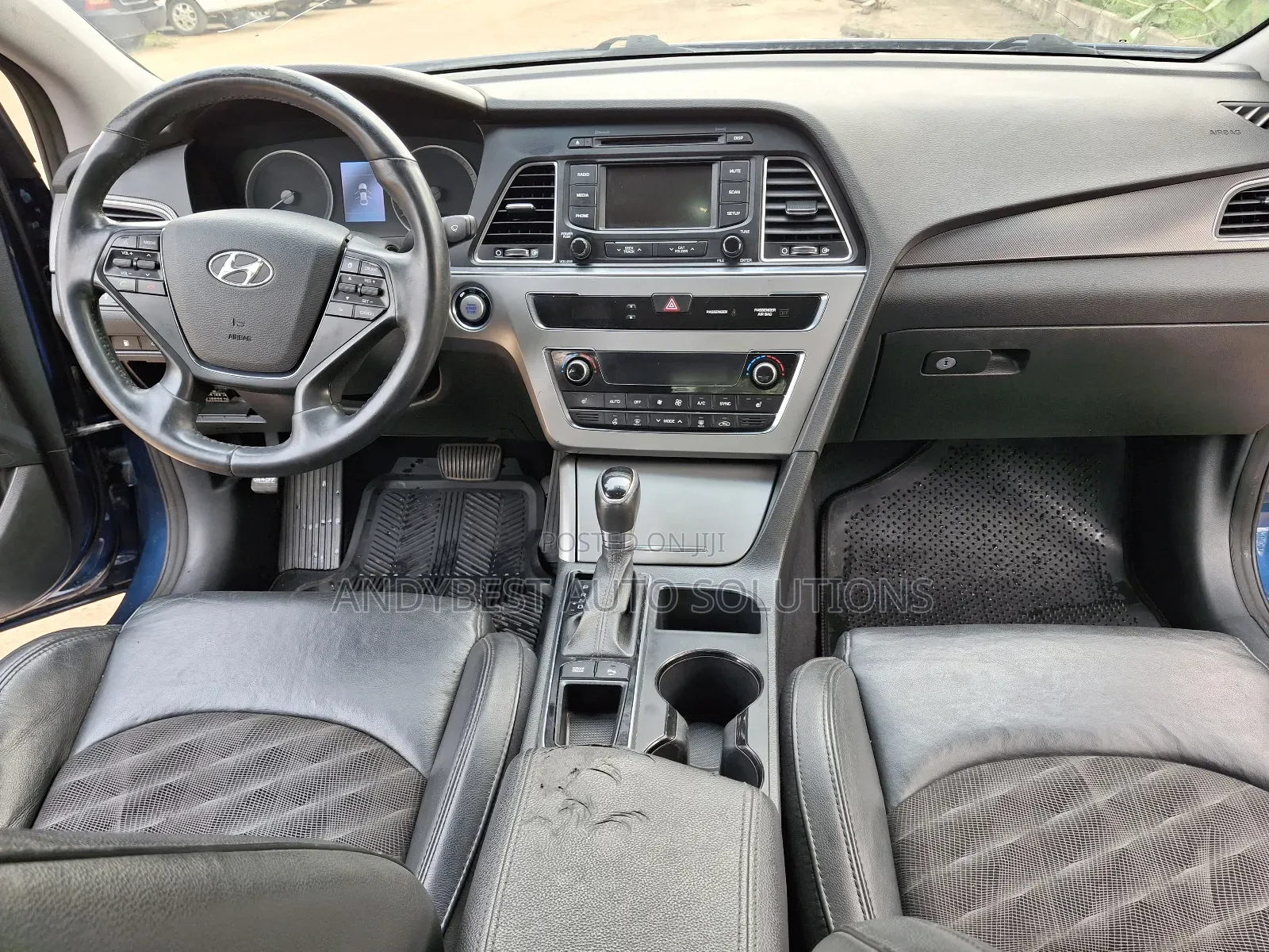 Hyundai Sonata SE 4dr Sedan (2.4L 4cyl 6A) 2014 Blue