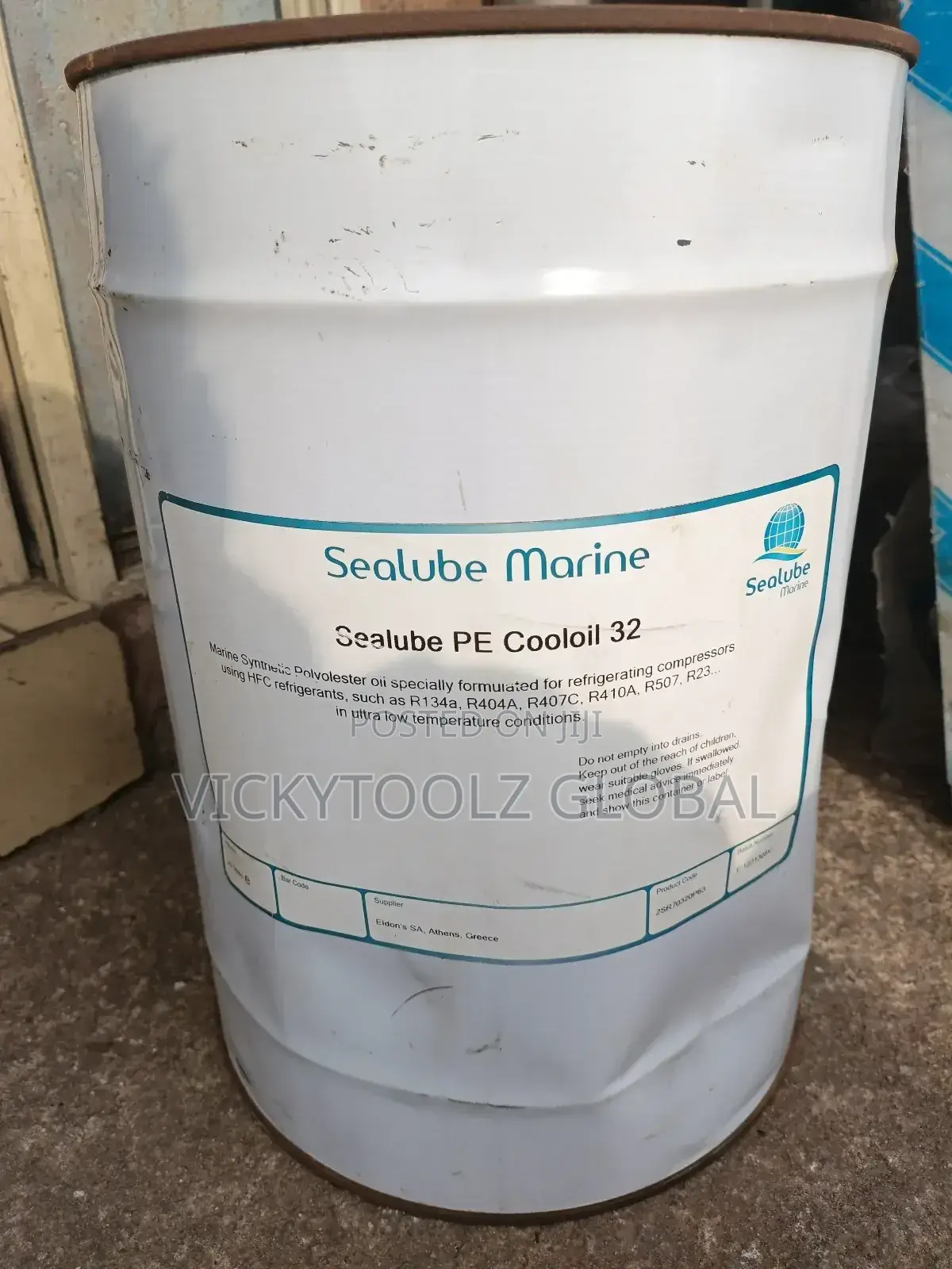 Sealube Marine Polyolester Oil Sealube Pe Cooloil 32