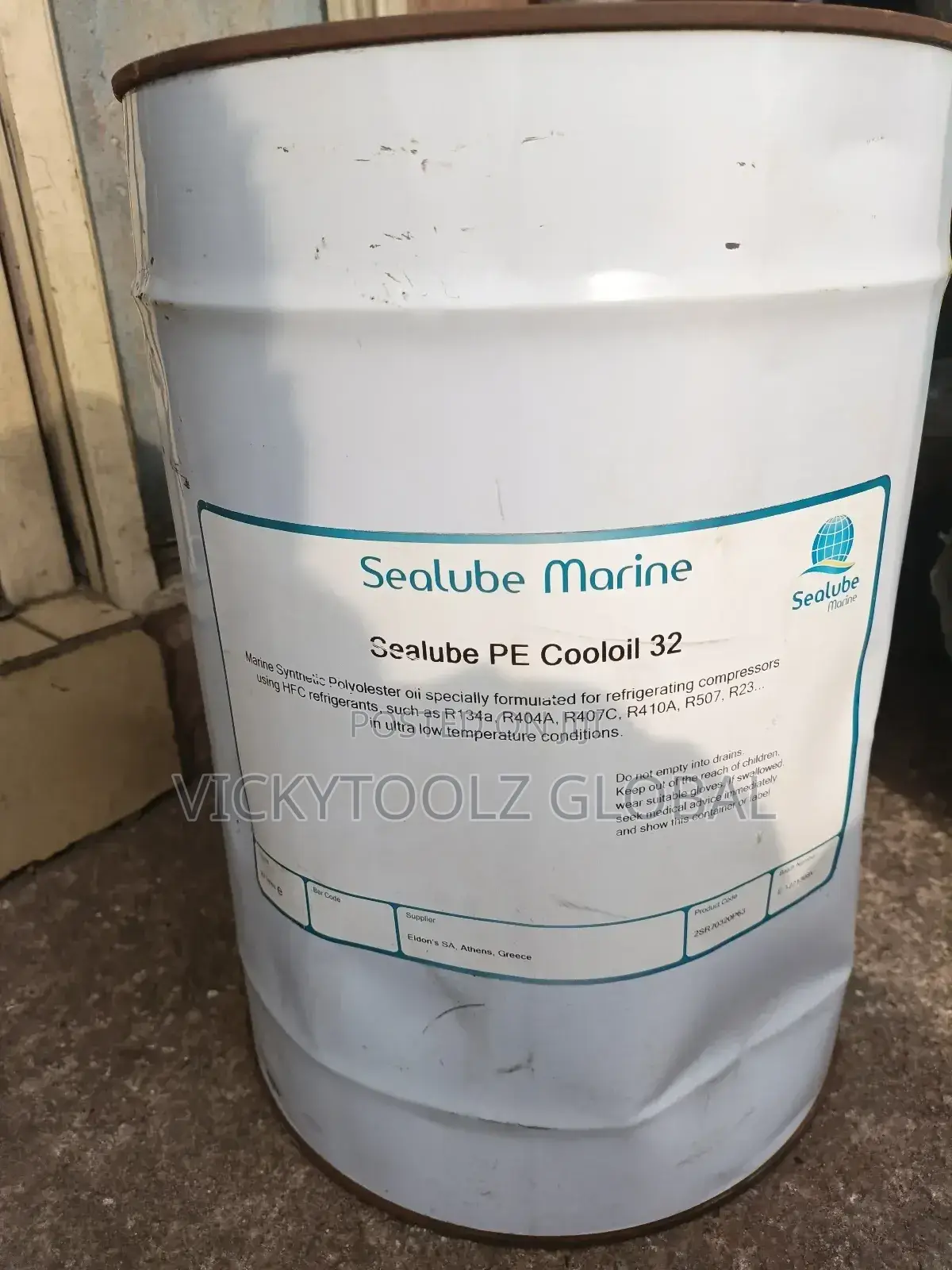 Sealube Marine Polyolester Oil Sealube Pe Cooloil 32