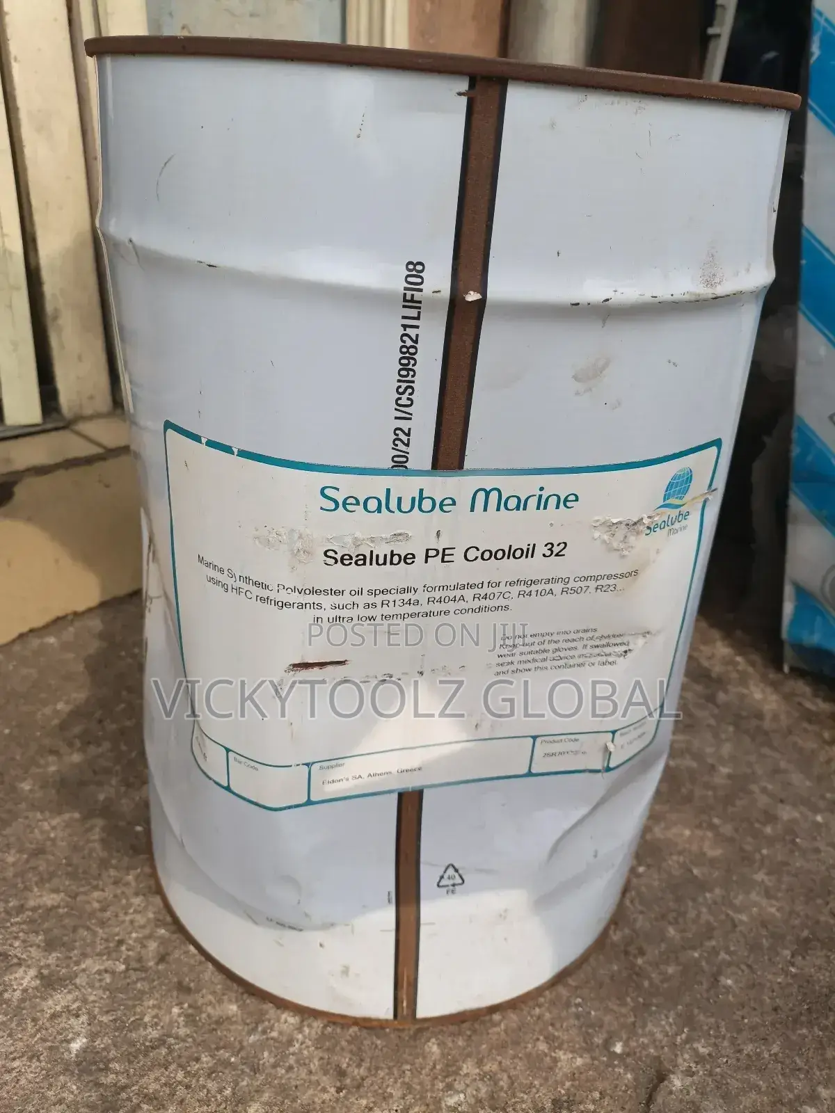 Sealube Marine Polyolester Oil Sealube Pe Cooloil 32