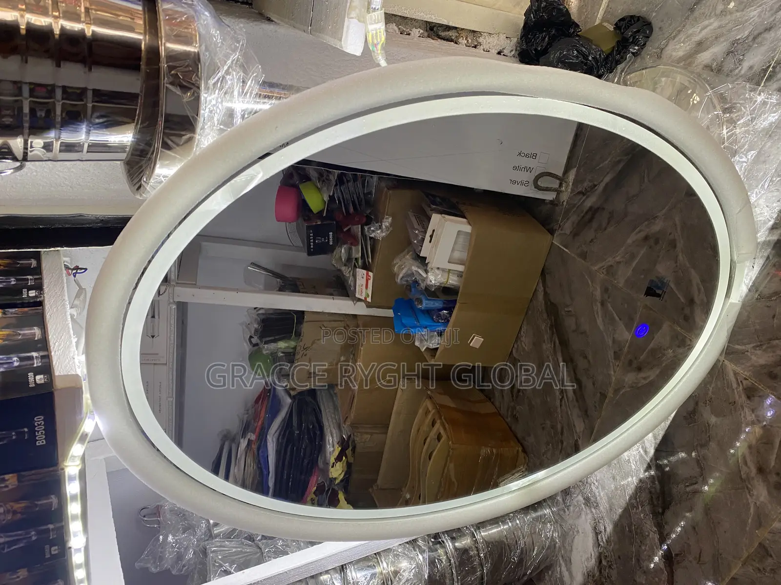 Led Oval Mirror