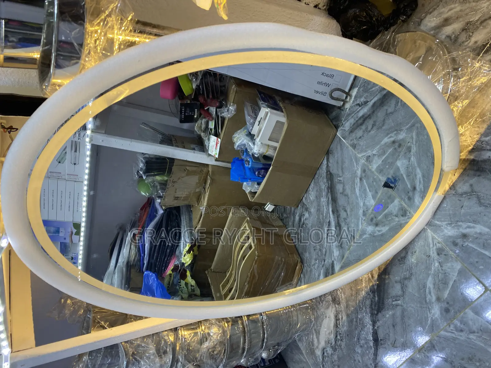 Led Oval Mirror