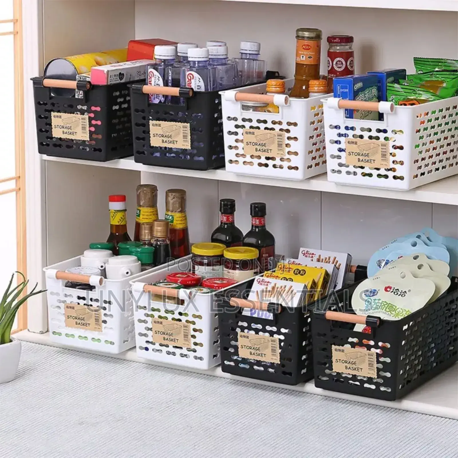 Plastic Storage Basket