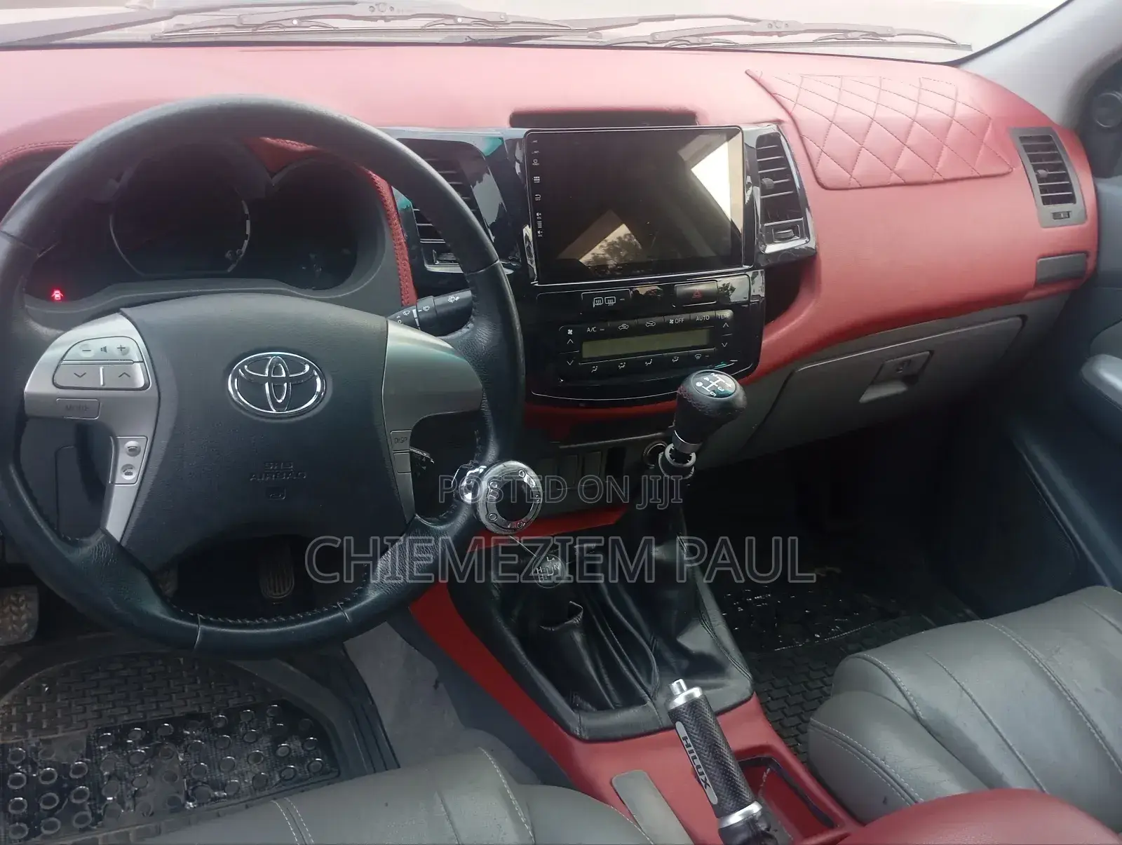 Toyota Hilux 2.5 D-4D SRX 2012 Black