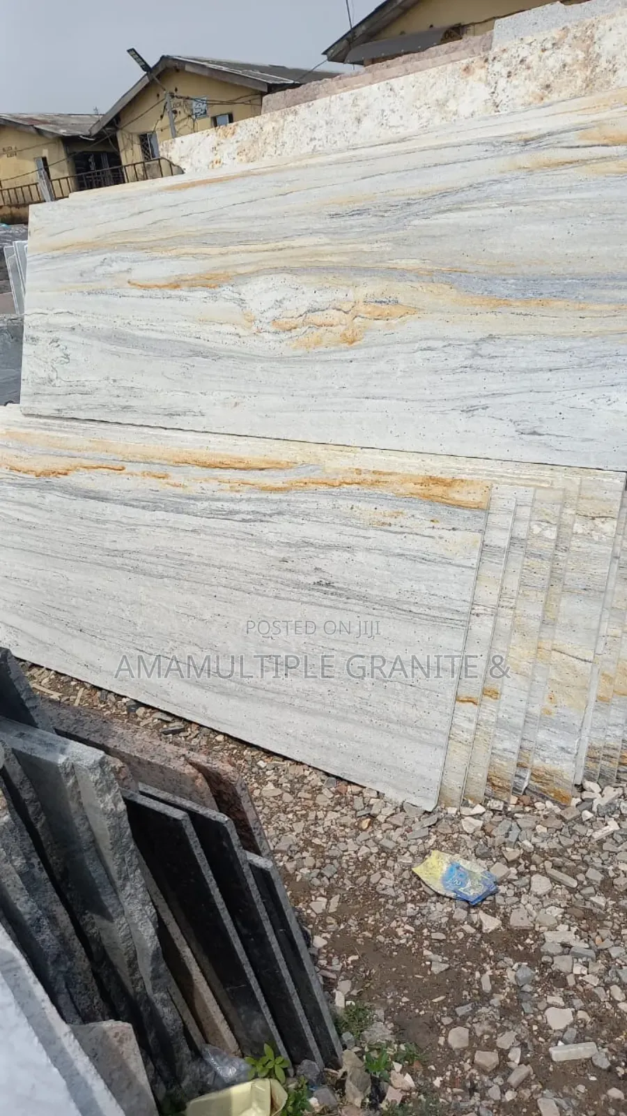 Rustic White Granite Slabs and Tiles