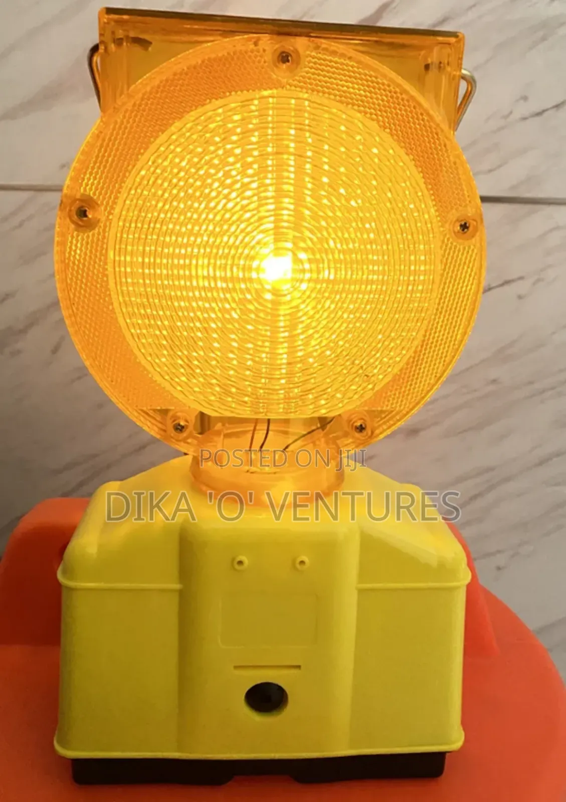 Road Barricade Flashing Warning Light Amber Led Solar Warning Lights