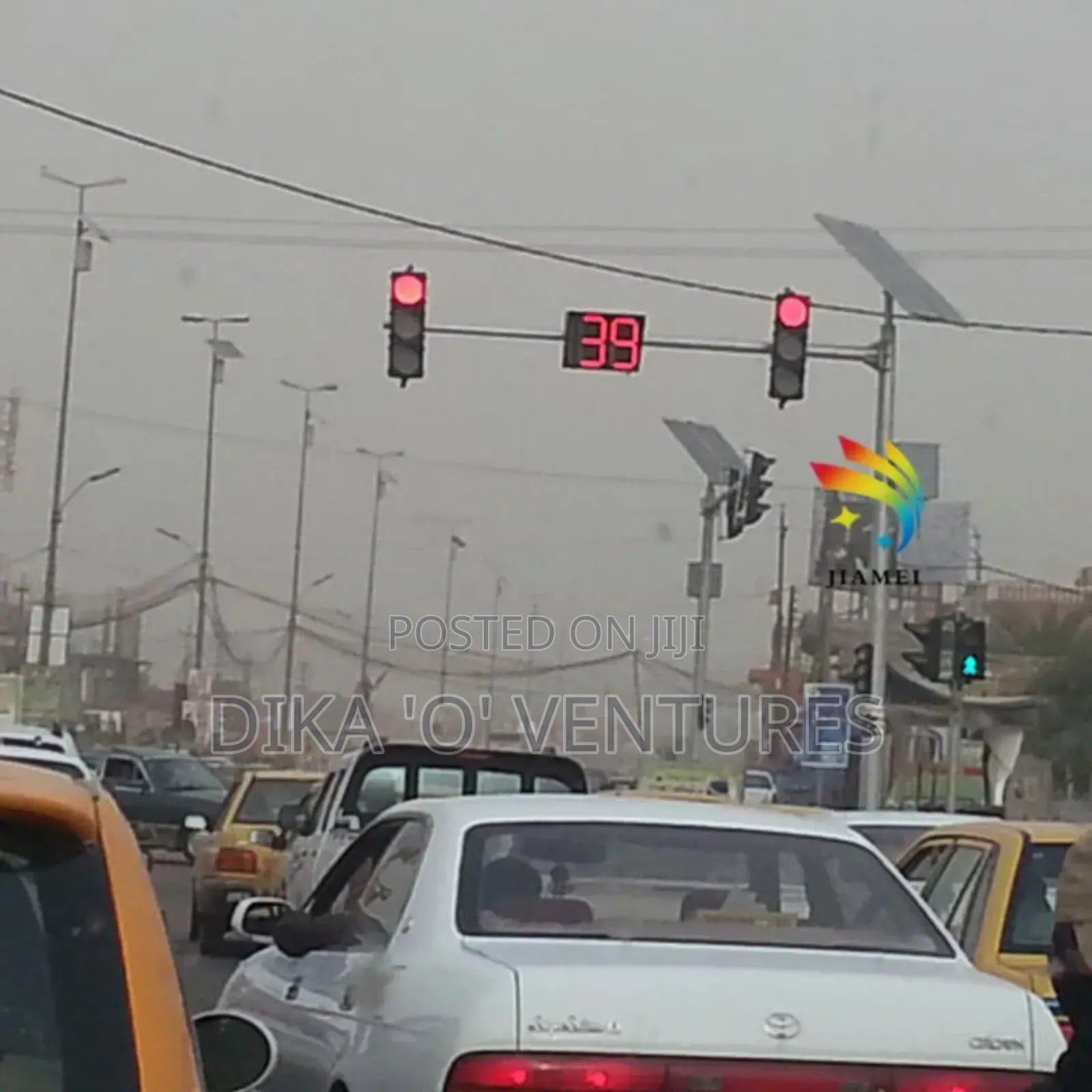 Solar Led Traffic Light Signal Wireless Traffic Light Controller Syste
