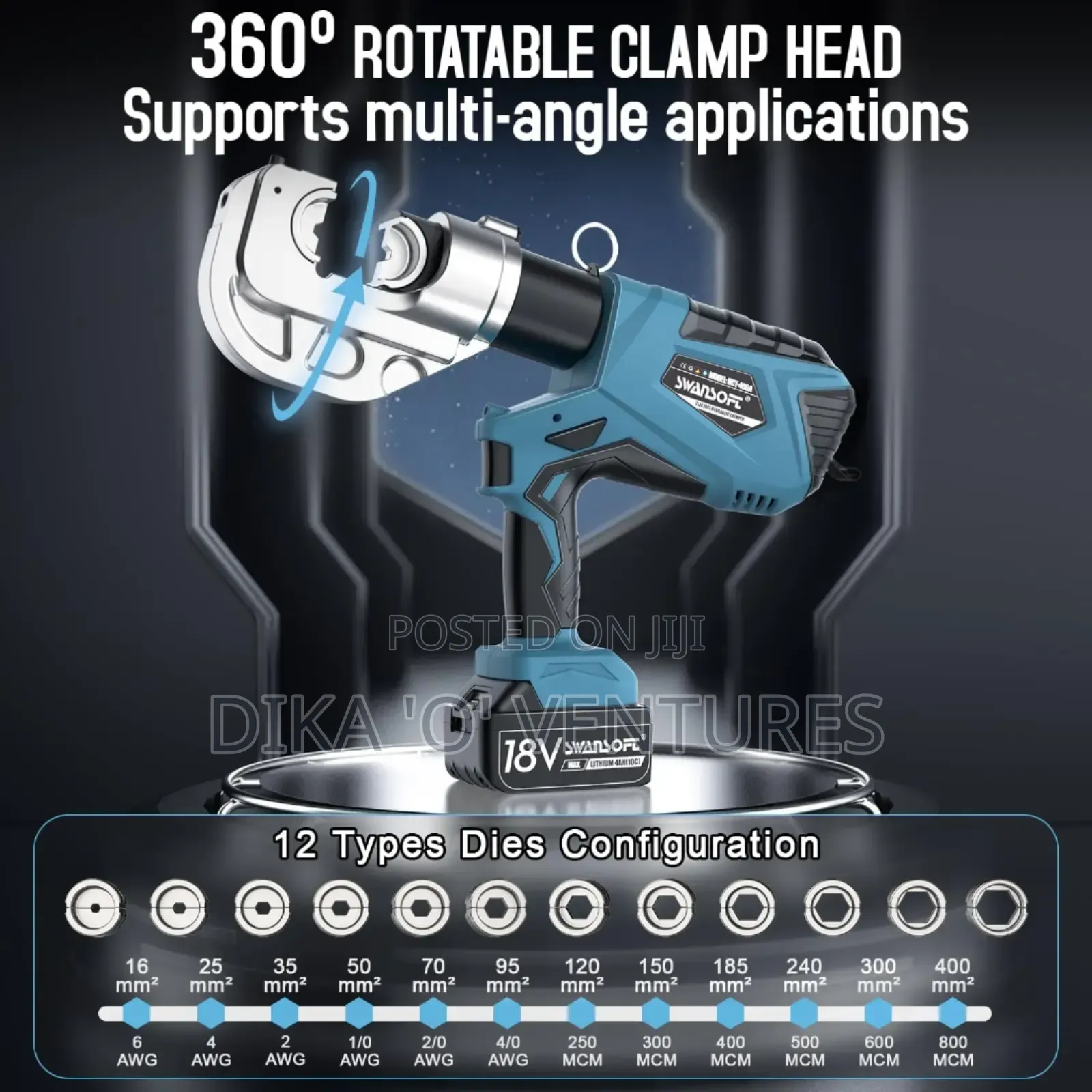 Rechargeable Electric Hydraulic Crimping Tools