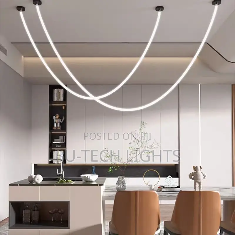 Led Silicone Tube Chandelier
