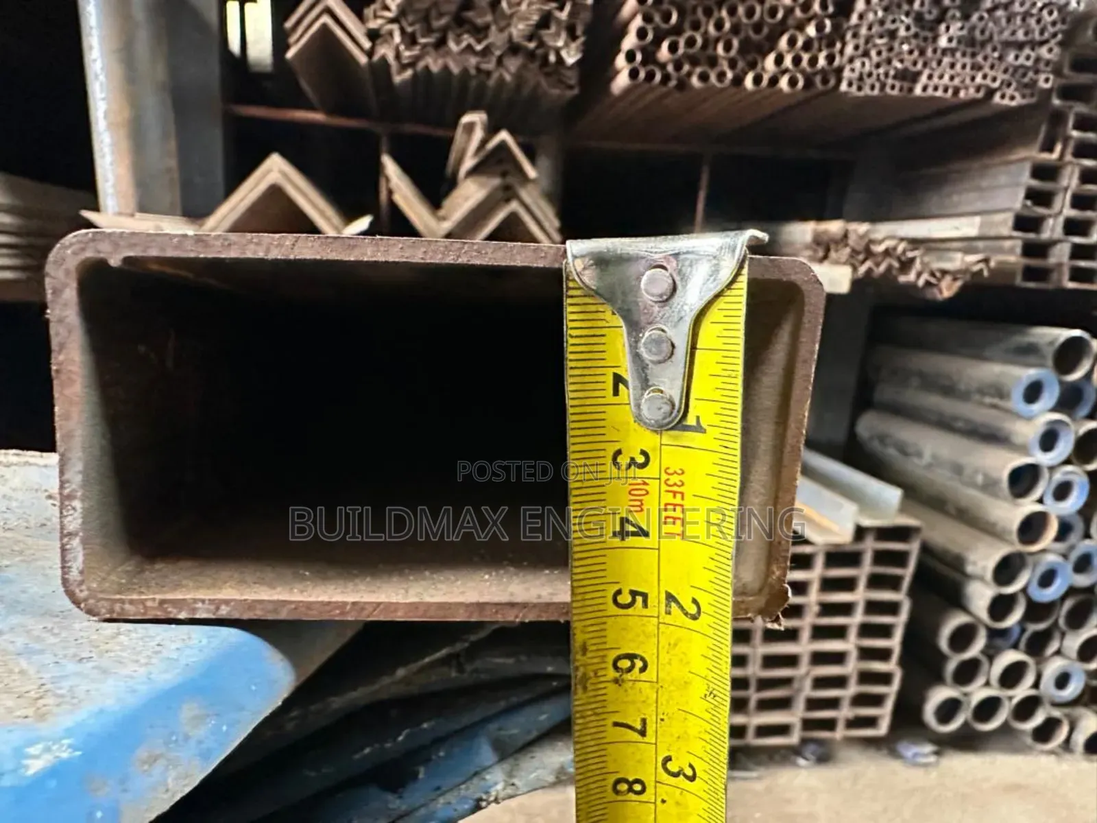 100mmx50mmx3mm Squre Pipe