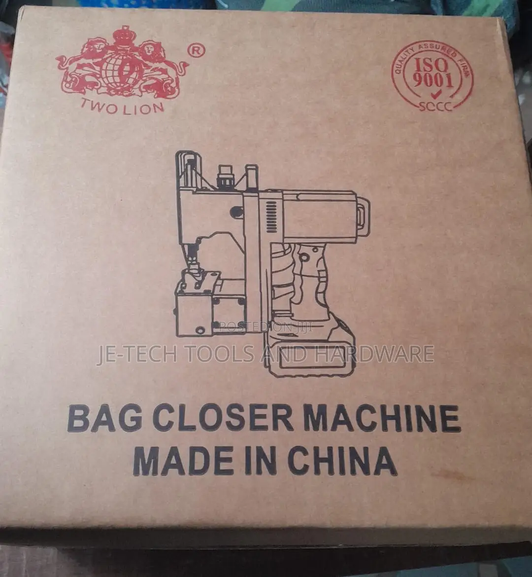 Cordless Portable Bag Closing Machine.
