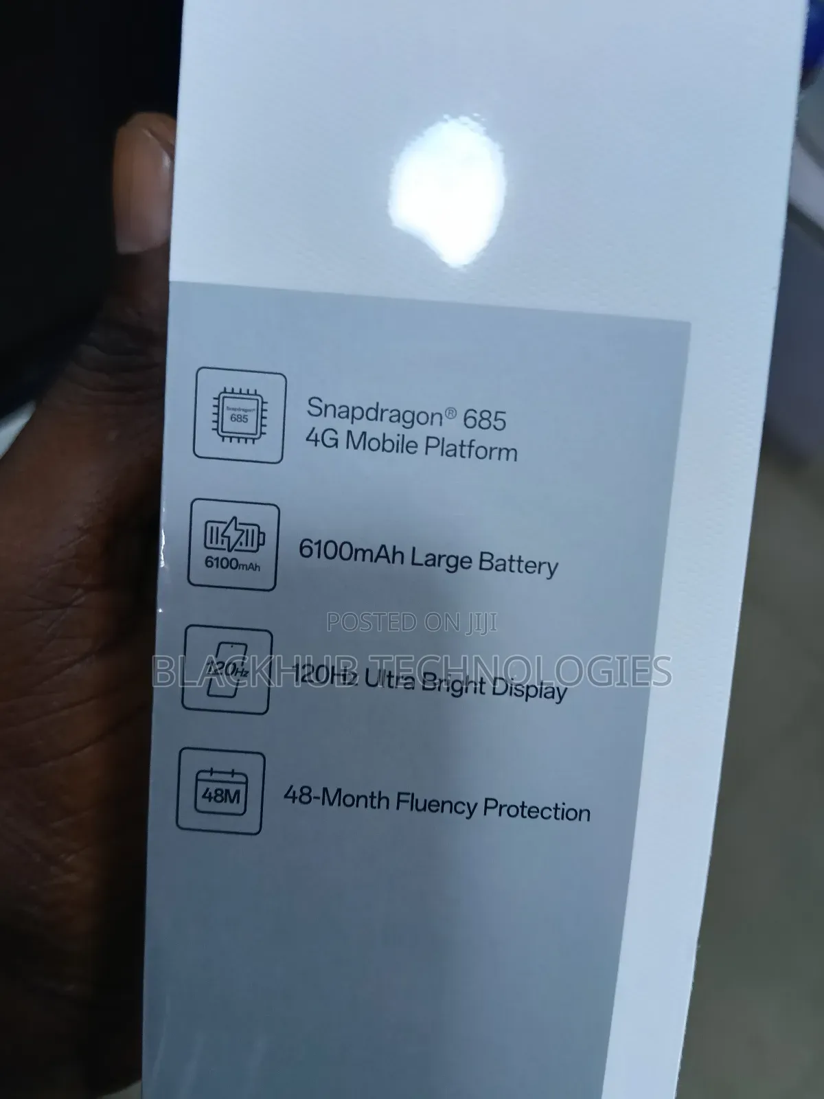 New Oppo A6x 256 GB Black