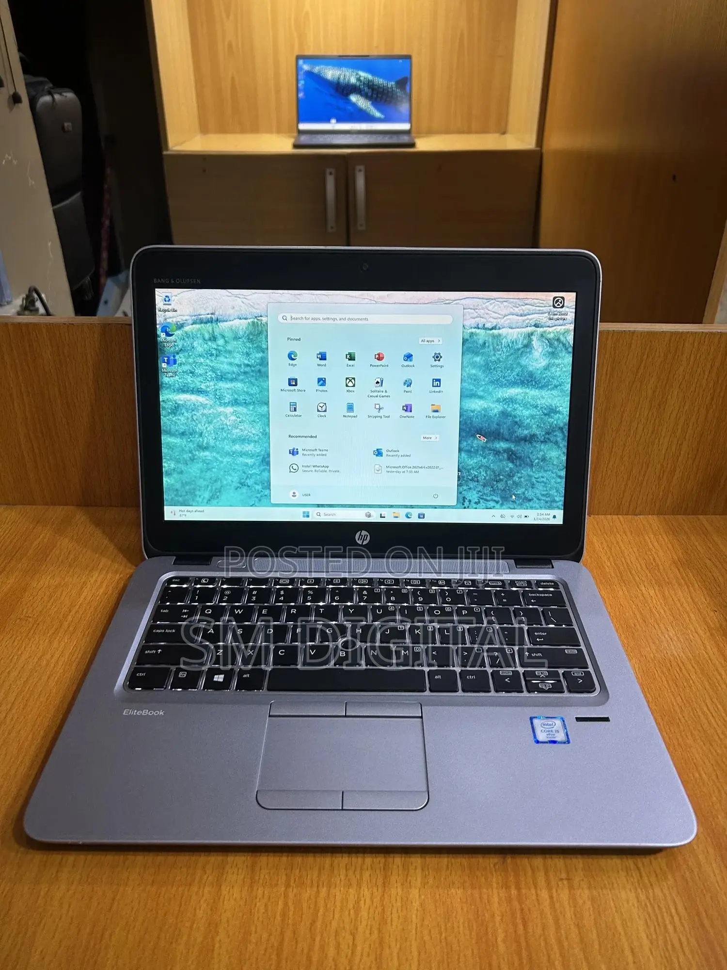 Laptop HP EliteBook 820 G3 8GB Intel Core i5 SSD 256GB