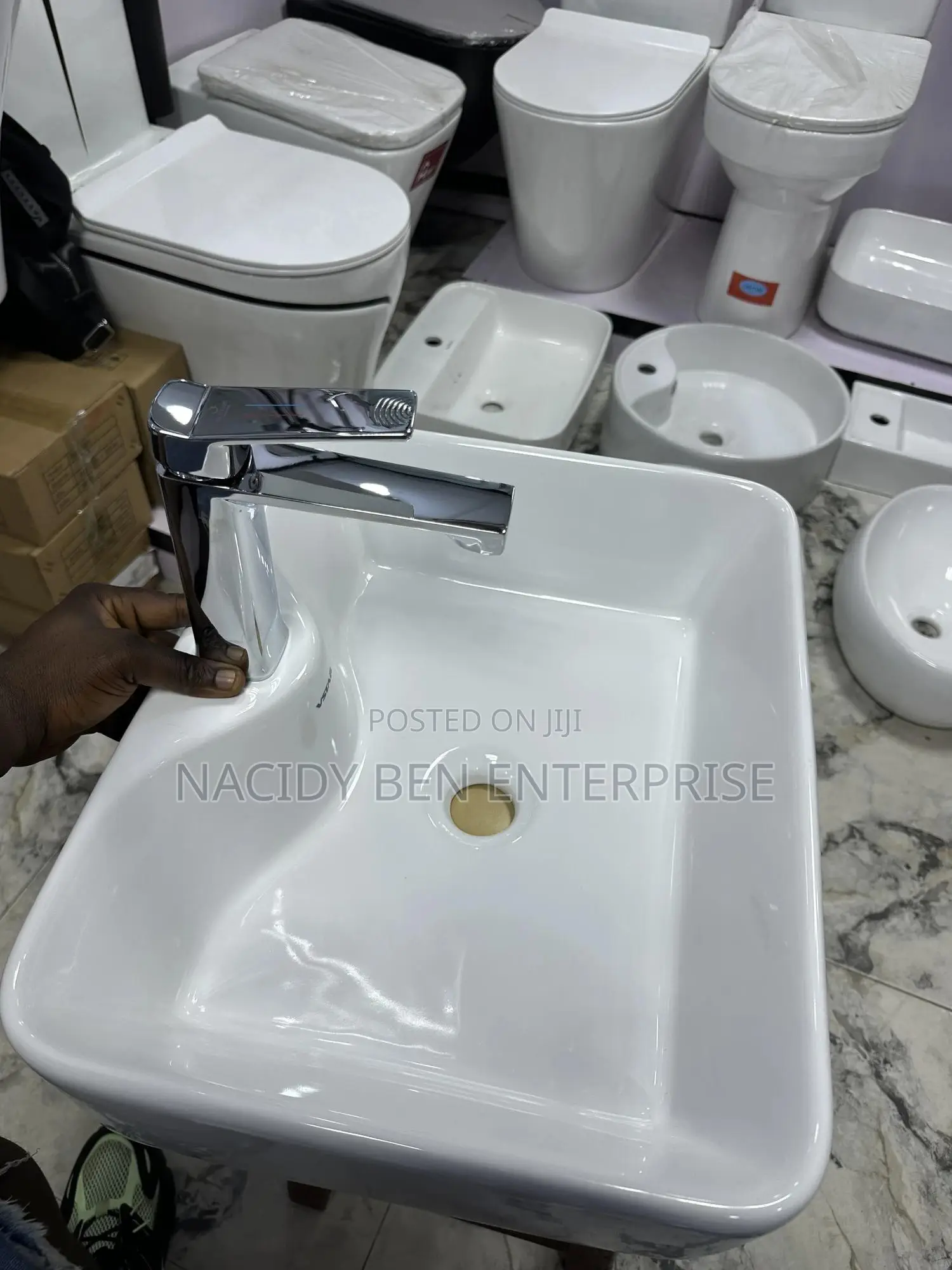 Chrome Basin Mixer Tap