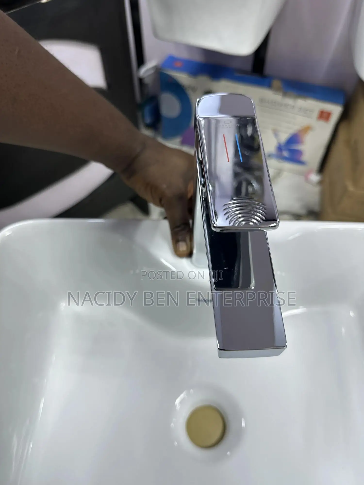 Chrome Basin Mixer Tap