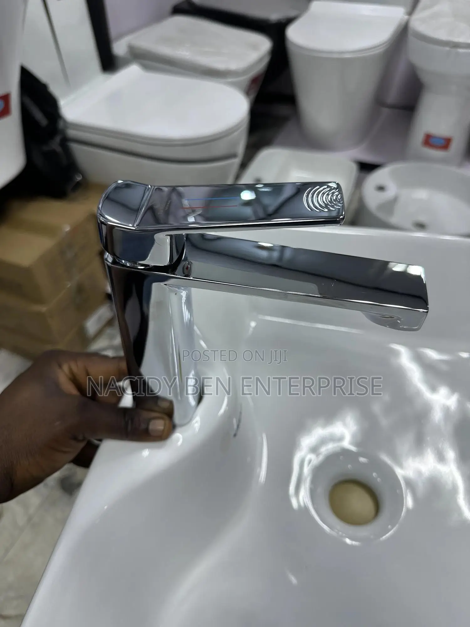 Chrome Basin Mixer Tap