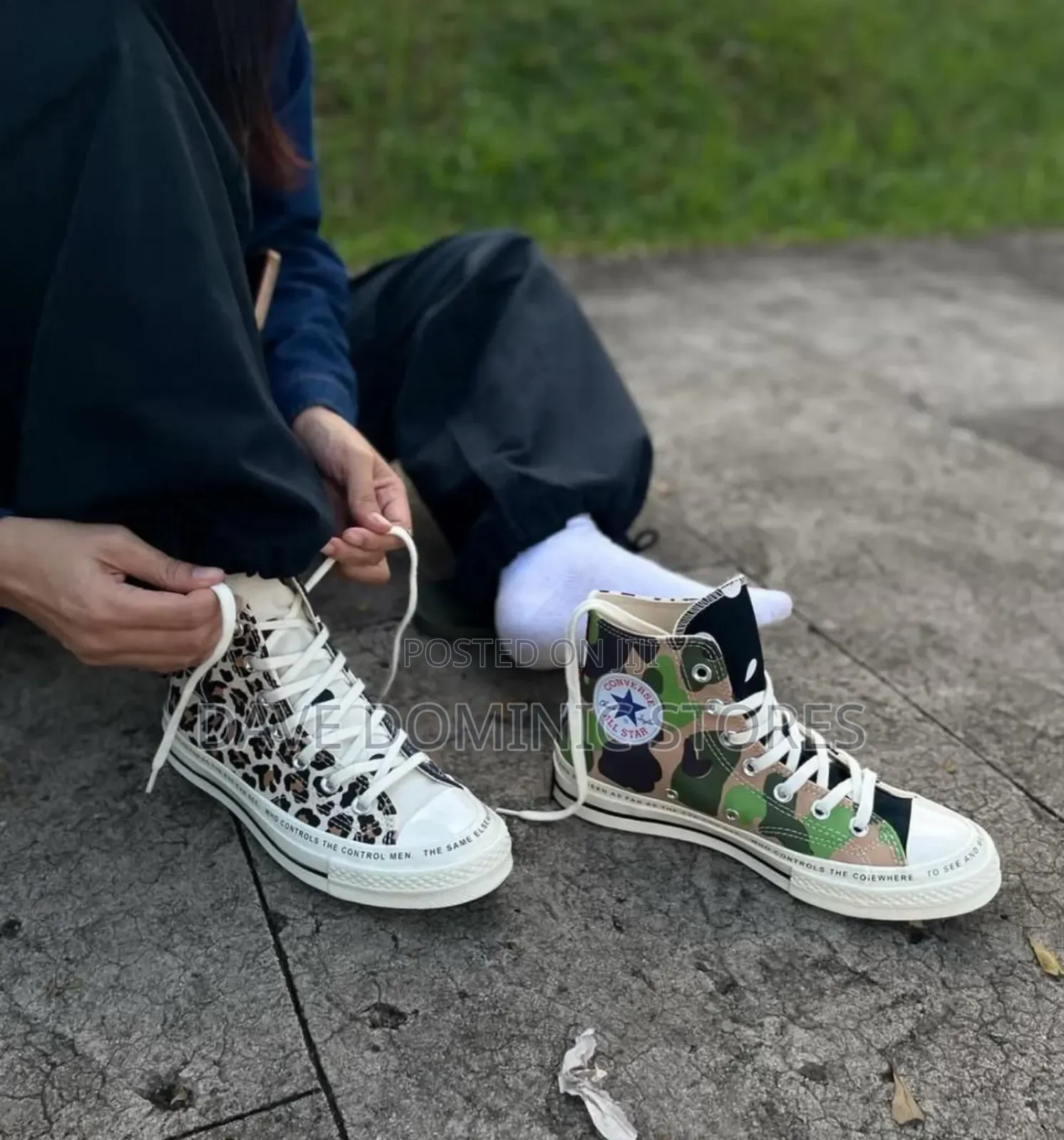 Converse X Brain Dead Chunk 70 High