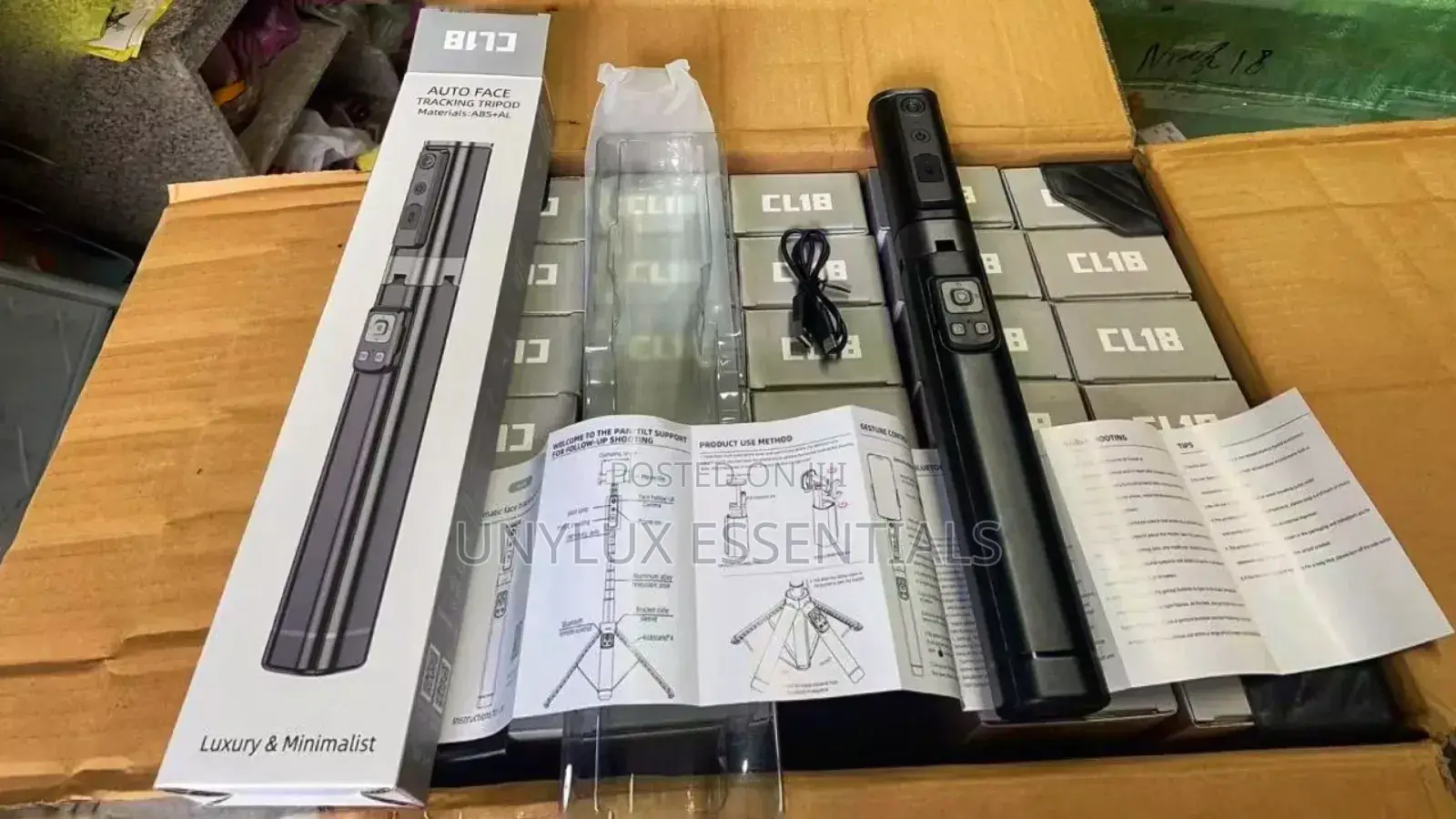 Cl18 Mini Auto Face Tracking Phone Stand