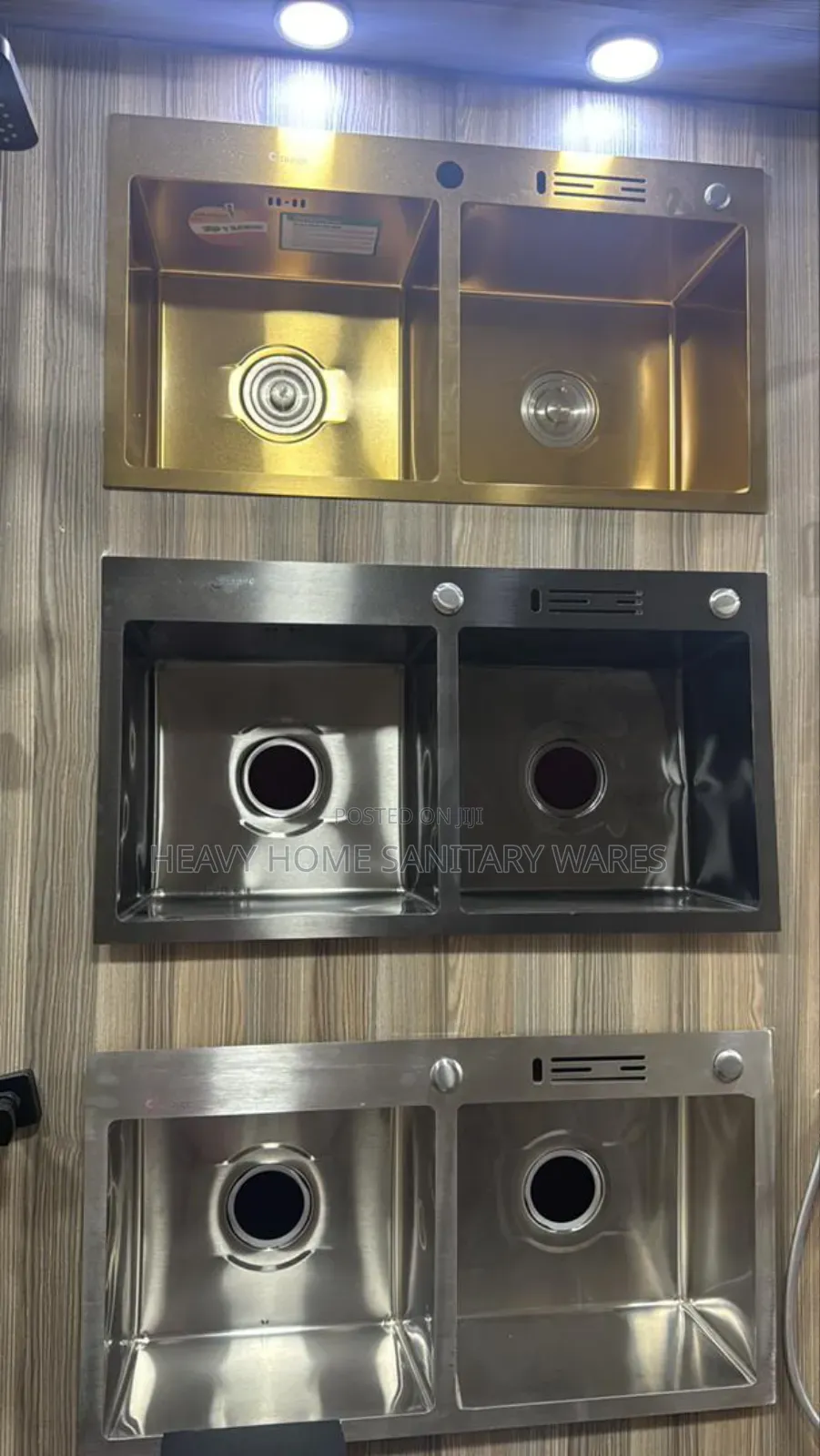 Bold Double Bowl Kitchen Sink