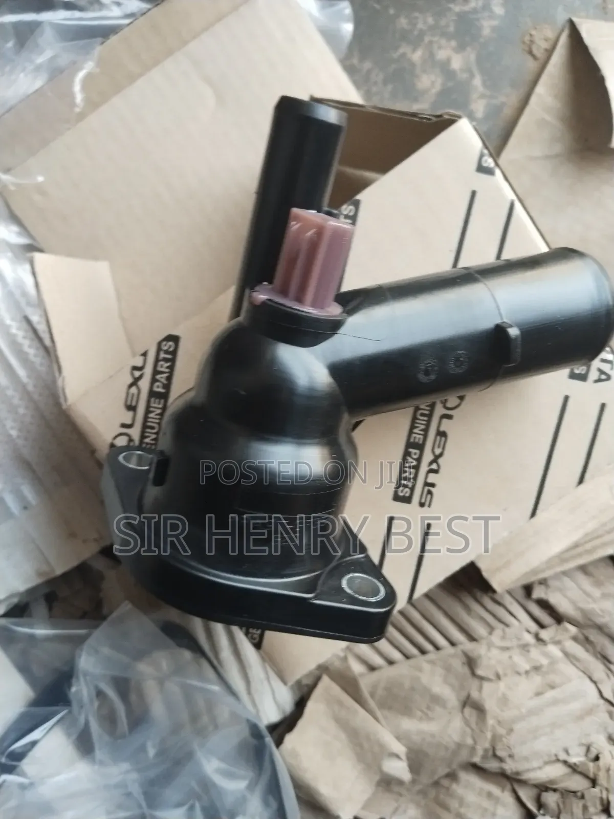 Water Inlet Sub Assy W/Thermostat..